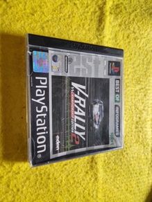 V Rally 2  PlayStation 1 ps1 PlayStation 2 ps2 games Original
