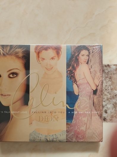 Celine Dion 3CD (NEW) - Let's Talk About Love / Falling Into You / A New Day Has Come