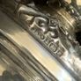Vintage Art Nouveau Style Silver Topped Crystal Perfume Atomiser Image 9