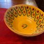 Nicholas Mosse Red Tulip vintage 9 inch diameter bowl Image 5