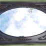 Antique Carved Oak Mirror Image 2
