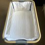 Tutti Bambini CoZee Lite Bedside Crib in Charcoal and Oak effect. Image 4