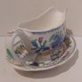 Beautiful Vintage Masons Ironstone Gravy Boat and Matching Underplate in the Regency Pattern, Circa 1940 Image 3