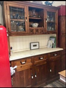 Solid oak/pine kitchen dresser stylish farmhouse