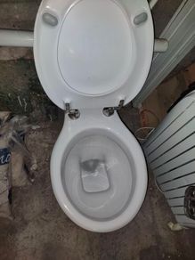 Sink and toilet set