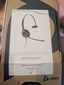 Plantronics HW510 mono headphone