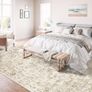 Vintage Rugs Living Room Beige Large Area Rug 200x300cm Non Slip Washable Hall Lounge Bedroom Kitchen Office Dining Room Indoor Carpet Low Pile Big Carpets Image 3