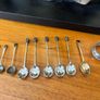 Antique Silver Plated Spoons & Napkin Ring Image 2