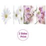 Folding Room Divider 200x170 cm Flower Image 6