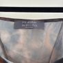Brown tie-dye asymmetrical crop top Image 3