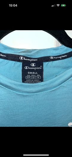 Champion tshirt size S men's