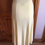 COS Ladies Spring Lemon Pleated Midi skirt M includes postage Image 3