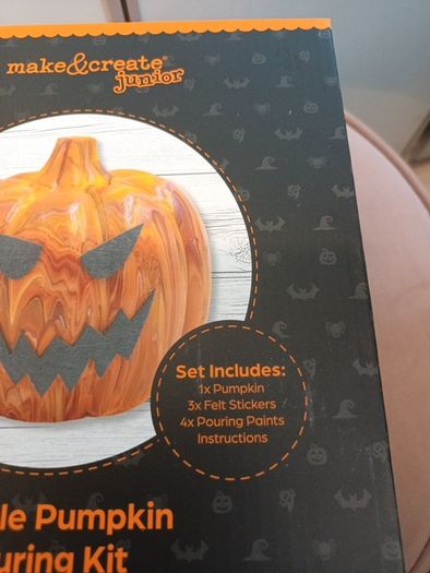 art and craft Halloween pumpkin kit