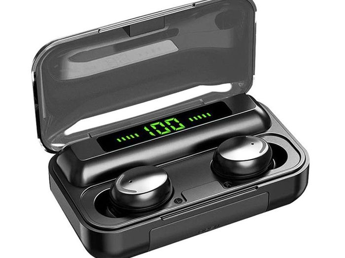 New Bluetooth 5.0 Wireless Headphones TWS F9+ Earphones Music Power Bank #1429
