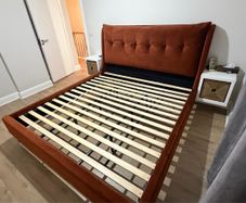 Velvet Super King Bed