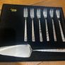 dessert forks and cake slice Image 3
