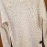 White long sleeved jumper, unique design and pattern, Size - S, Slim fit! Image 3
