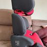 Recaro Milano Group 2/3 Car Booster Seat Red/Black, Detachable Backrest Image 2