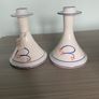 Stoneware Jackson candle holders fifteen for the pair Image 8