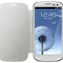 Samsung Notebook Style Flip Cover Case for Samsung Galaxy S3 - Ceramic White Image 2