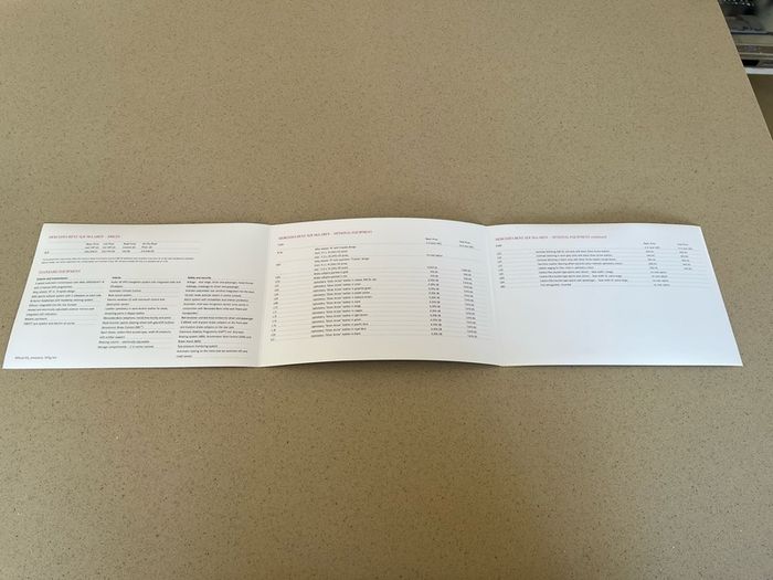 Mercedes SLR Sales Brochure