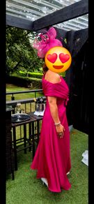 Mother of the Bride/Groom dress and fascinator