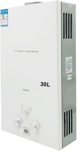 Gas Water Heater 30L Instant Camping Boiler