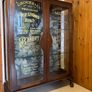 Glazed cabinet 4ft x 3ft approx. Image 2