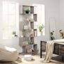 190.5cm X 70cm Modern Style Geometric Bookcase Multiple Colours Available (free Postage) Image 6
