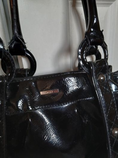 MEXX large glossy shoulder bag