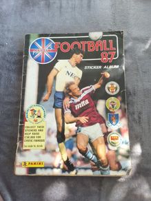 Panini football 87 sticker album