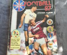 Panini football 87 sticker album