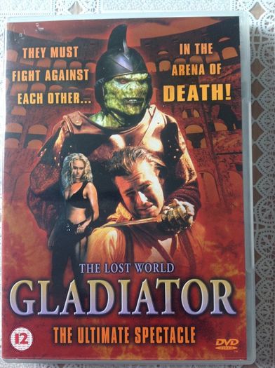 The Lost World : Gladiator  DVD.