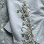 Jersey crystal pear detail blazer by EV4 Image 2