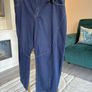 Brand-new Ladies Simply Be Indigo Barrel Leg Jeans Image 8