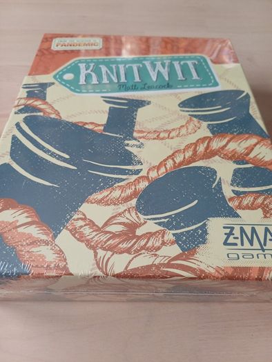 Knit Wit Board Game (Z-Man Games, Word Game, Party Game, NEW SEALED)