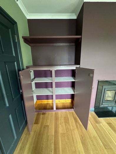 Built in cabinets