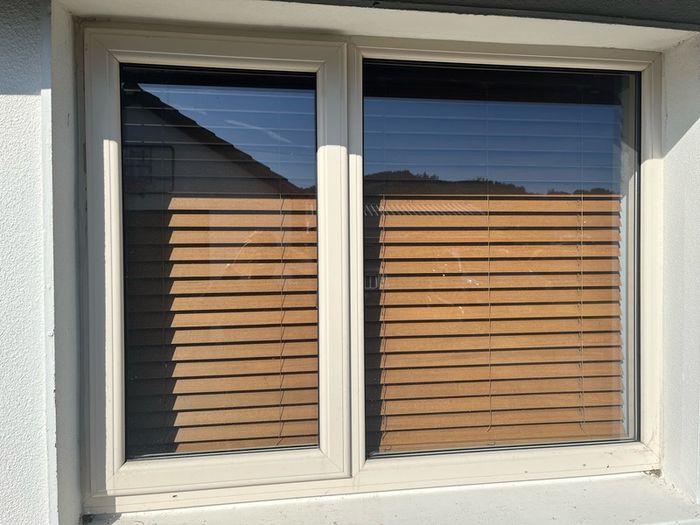 Window and matching blind