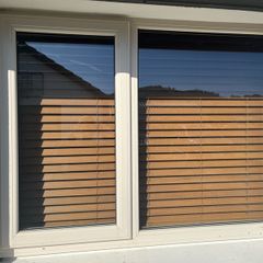Window and matching blind