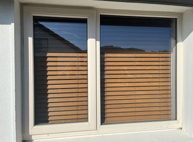 Window and matching blind