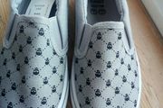 BNWT Size 8 Grey Boys Slip On Shoes