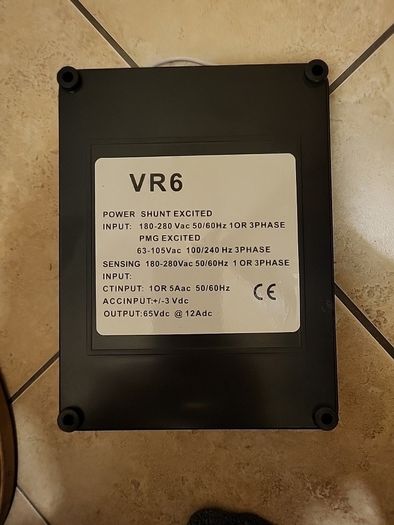 Automatic Voltage Regulator  -  AVR for Power Generator