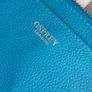 New Osprey of London Teal Leather Wrislet Purse/Wallet Image 5