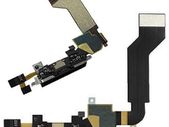 iPhone Replacement 4S Dock Connector Charging Port Flex Cable Ribbon - Black