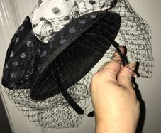 Coast polka dot headpiece - brand new