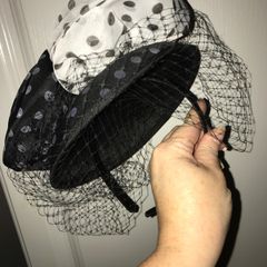Coast polka dot headpiece - brand new