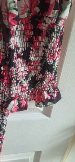 Coast V- Neck Floral Dress.