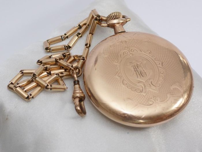 Vintage Elgin Gold  Pocket Watch
