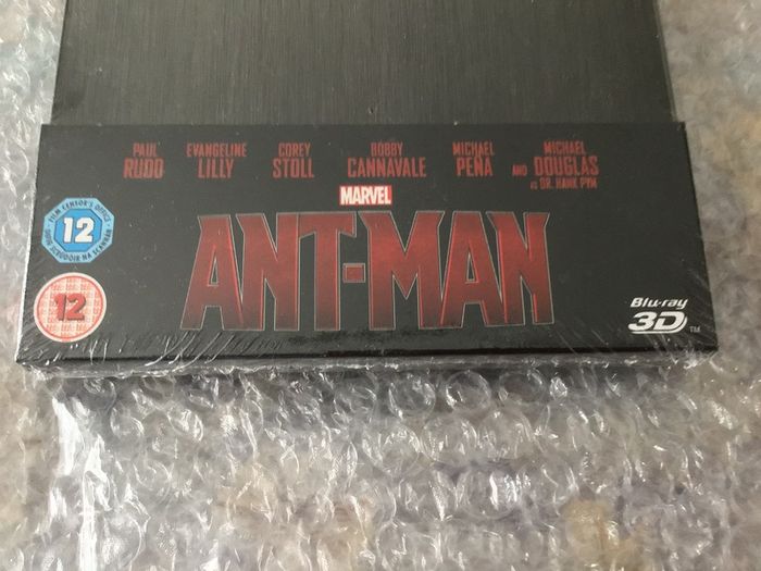 Ant Man 3D Blu Ray Steelbook Sealed