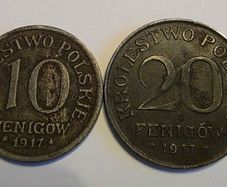 1917 kingdom of poland coins